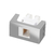 Módulo Rede RJ45 Cat5E - Blux Recta - Prata Brilhante / 11901-6