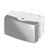 Módulo Interruptor Bipolar Simples - Blux Recta - Prata Brilhante / 11659-9