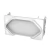 Módulo Cego - JNX - Branco T150BR-BR