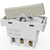 Módulo Interruptor Intermediário - JNX Legacy R - Champanhe R25CP