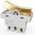 Módulo Interruptor Intermediário - JNX Legacy C - Dourado C25DR