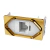 Módulo Tomada Rede RJ45 (Cat 6) - JNX - Branco e Dourado T156BR-DR