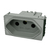 Módulo Tomada 10A - JNX Legacy - Platina T38PL-PL