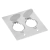 Placa 2 Módulos Para Piso 4x4 - Alumínio - TPA013 - comprar online