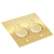 Conjunto 2 Tomadas 10A Preta de Piso 4X4 - Latão - TPL019 - comprar online