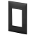 Placa 3 Módulos 4X2 - Preto - Pial Plus+ / 618503PT