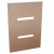 Placa 2 Interruptores 4x2 - JNX Legacy - Rosé P4208RS