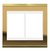 Placa 6 Módulos 4X4 - Refinatto - Ouro com Branco 13978581