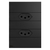 Conjunto 2 Tomadas 20A - Bticino Living Now Black - LNB07