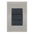 Conjunto 1 Interruptor Paralelo - Tramontina Liz Fendi / Grafite - TLFG003