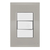 Conjunto 1 Pulsador Campainha - Tramontina Liz Fendi / Branco - TLFB005