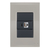 Conjunto 1 Tomada Rede RJ45 - Tramontina Liz Fendi / Grafite - TLFG033