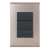 Placa Cega 4X2 - Tramontina Liz Ouro Velho / Preto - TLOP035