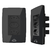 Conjunto 3 Tomadas 10A - Diamond 4X2 - Preto - comprar online