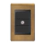 Conjunto 1 Tomada TV - Refinatto - Ouro Velho com Preto COVP034
