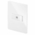 Conjunto 1 Tomada Rede RJ45 - Weg Esatta - Branco ESTB042