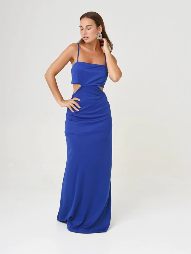 Enbabia vestido matilda azul francía — imagen 4