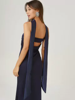 VESTIDO BIANCA AZUL MARINO - tienda online
