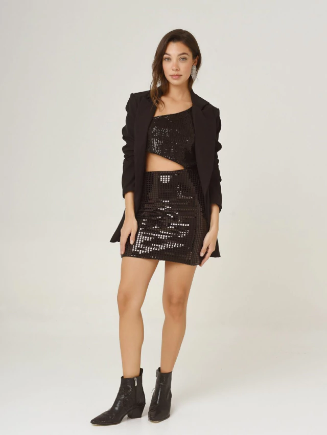 Blazer Roma over negro — imagen 6