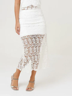 POLLERA AGUS NUEVO NATURAL - comprar online