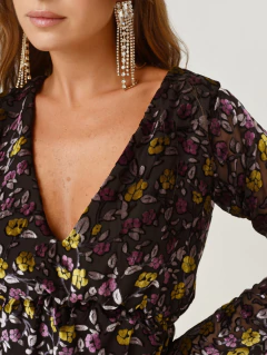 VESTIDO FRANCIS PANA FLORES - comprar online