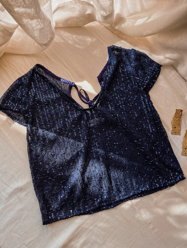 Remera Inés Marino navy Enbabia