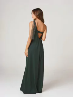 VESTIDO MIA VERDE BOTELLA - Enbabia