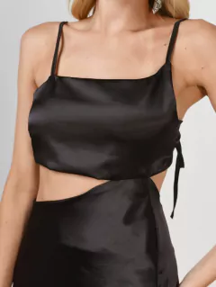 VESTIDO ALBA NEGRO - comprar online