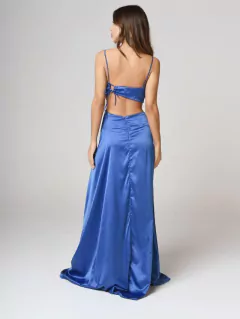VESTIDO ALBA AZUL FRANCIA - tienda online