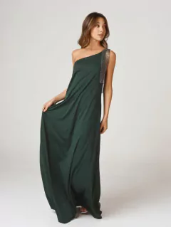 Imagen de VESTIDO MIA VERDE BOTELLA