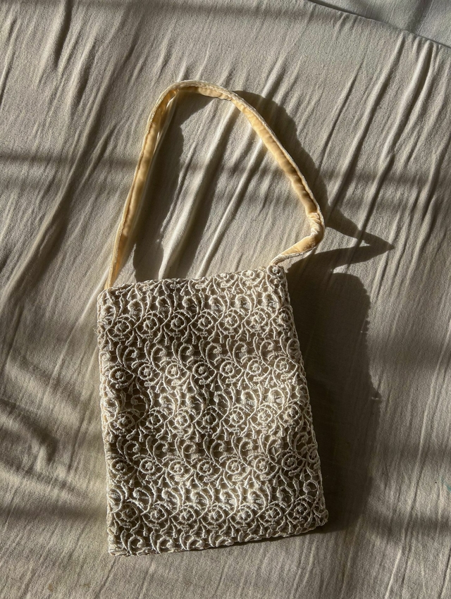 Cartera Kate Gipiure Natural thumbnail 2