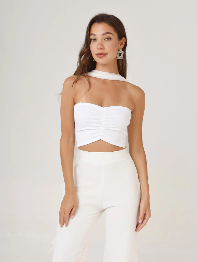 TOP VENUS LAZO BLANCO
