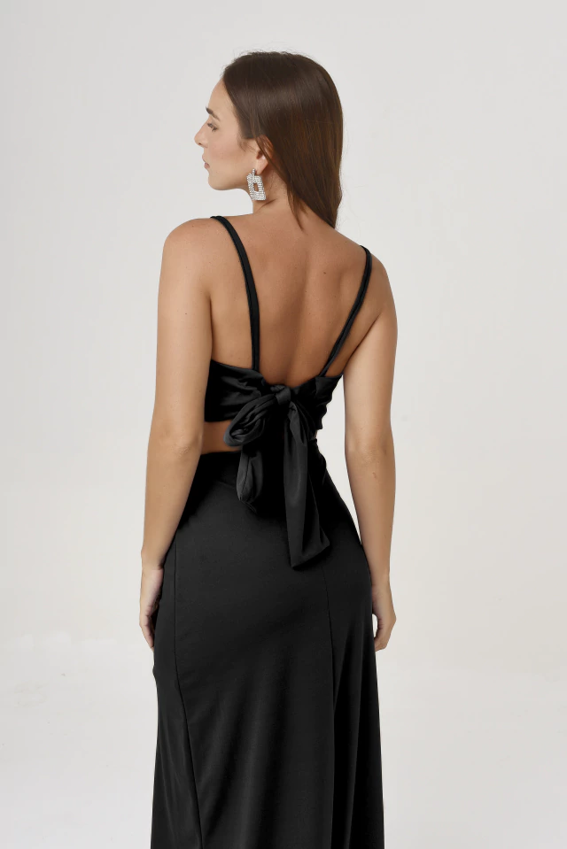 Vestido Matilda negro Enbabia — imagen 5