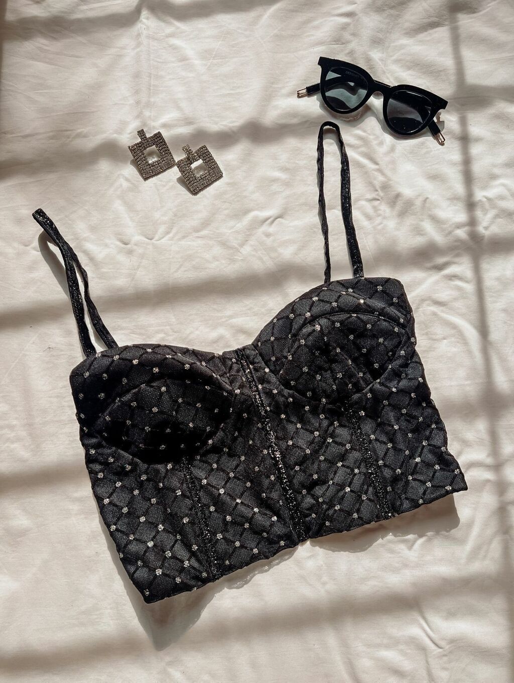Corset Astros Negro Y Plata thumbnail 3