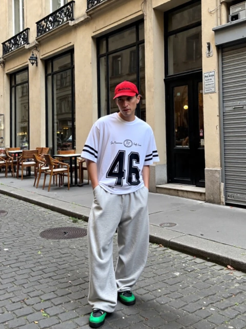 Remera Over Numbers Blanca - comprar online