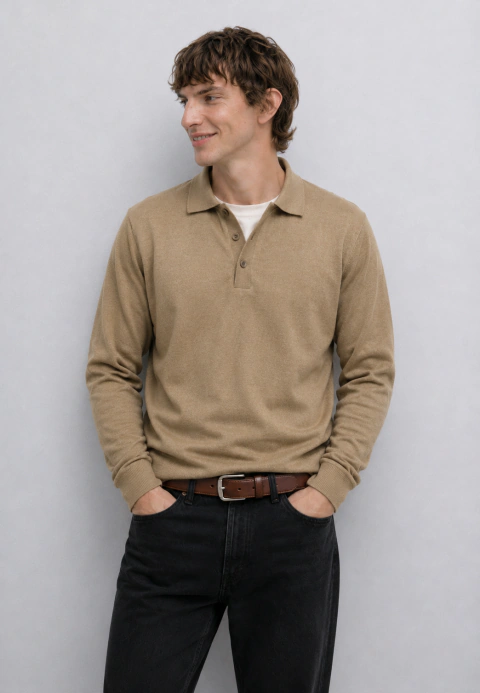 Chomba de Hilo ML Beige
