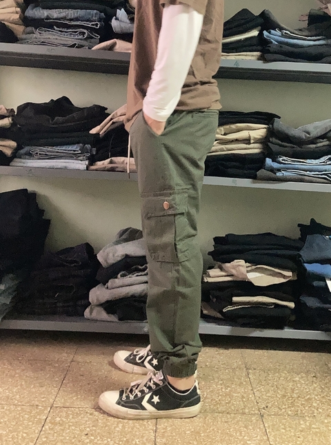 Jogger Cargo Relax Verde