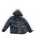 Puffer Reversible Negra / Verde - burdo