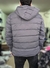 Campera Microfibra Forrada Con Piel Gris - burdo