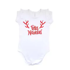 BODY FELIZ NAVIDAD BLANCO