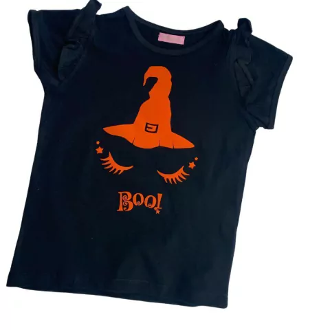 REMERA NEGRA BOO - comprar online