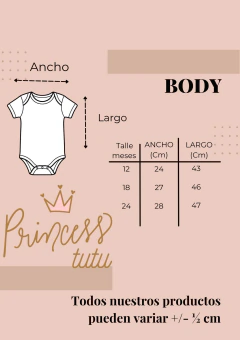 BODY PEPPA MANGA LARGA - Princess tutu