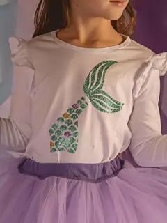 REMERA COLA DE SIRENA MANGA LARGA - comprar online