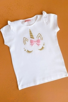 REMERA UNICORNIO MOÑO - comprar online
