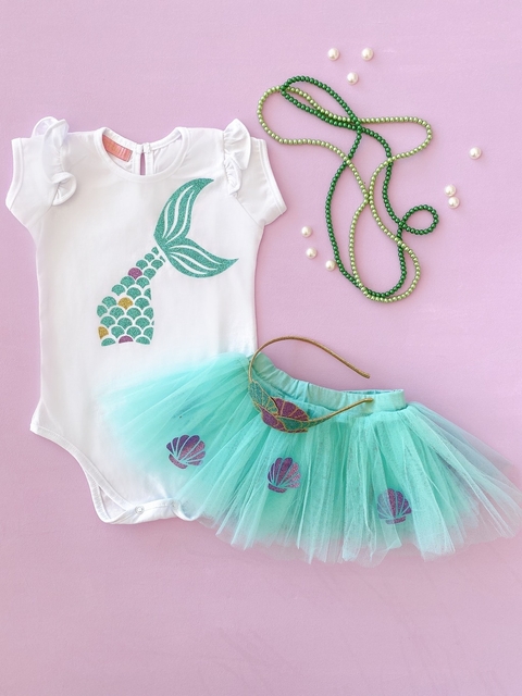 CONJUNTO MINI COLA DE SIRENA