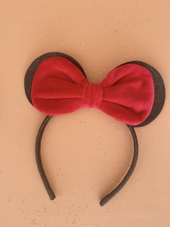 VINCHA MINNIE NEGRA en internet