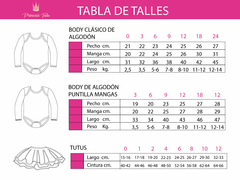 CONJUNTO MINI BLANCANIEVES MANGA LARGA - Princess tutu