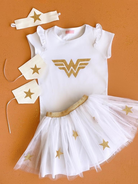 CONJUNTO WONDER WOMAN GOLD LOVE - comprar online