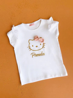 CONJUNTO KITTY PERSONALIZADO MANGA CORTA en internet