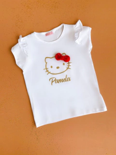 CONJUNTO KITTY PERSONALIZADO MANGA CORTA - tienda online
